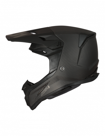 Casca motocross/atv JUST1 J22 Solid, culoare carbon mat, marime XL [3]