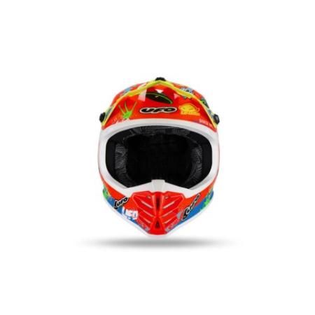 Casca copii motocross/enduro Ufo Plast Korey, albastru/rosu/galben, L [1]