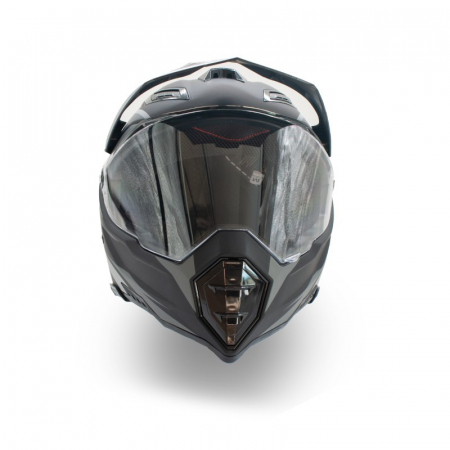 Casca motocross/enduro adulti XTR 128, culoare negru/gri, marime M [7]