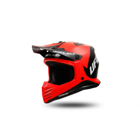 Casti - Casca motocross/enduro copii Ufo Plast Korey, culoare rosu/negru, marime YS(47-48cm)