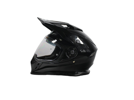 Casca moto dual cu ochelari, VCAN H331, marime XXL, culoare negru [5]
