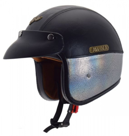 Casti - Casca semi-integrala cu cozoroc Awina TN-8658, marime L