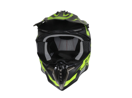 Casca Super Enduro 01, Culoare Negru/Turcoaz, Marime XL, 61 cm [1]