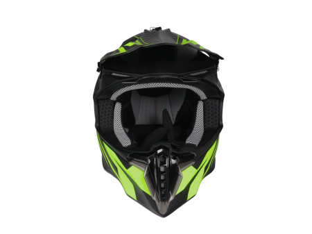 Casca Super Enduro 03, Culoare Negru/Seledonian, Marime S, 55-56 cm [1]