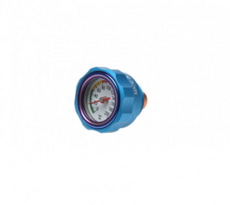 Afisaj / Bord - Ceas temperatura ulei, M26x3, culoare albastru