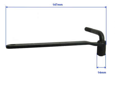 Cheie reglat supape ATV 3mm [1]
