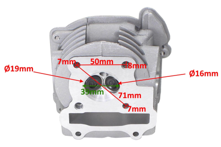 Chiuloasa GY6-50 39mm supape scurte [2]