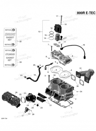 Cilindru Ski Doo Summit [1]