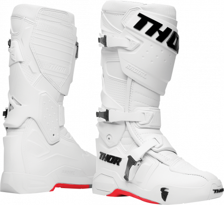 Cizme - Cizme Atv/Cross Thor Radial, culoare alb, marime 42