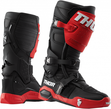 Cizme - Cizme Atv/Cross Thor Radial ,rosu/negru,marime 42