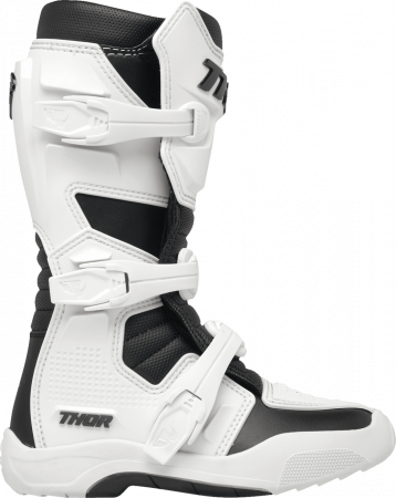 Cizme copii atv/cross Thor Blitz XR, culoare alb/negru marime 38 [5]