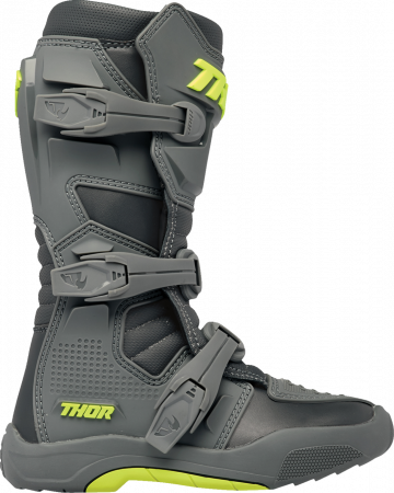 Cizme copii atv/cross Thor Blitz XR, culoare gri/negru, marime 37 [2]