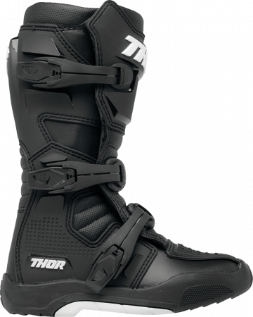 Cizme copii atv/cross Thor Blitz XR, culoare negru/alb marime 39 [5]