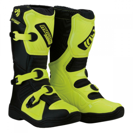 Echipamente - Cizme Cross/ATV copii Moose Racing M1.3  culoare negru/galben marime 33