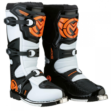 Echipament Cross  & ATV - Cizme Cross/ATV Moose Racing M1.3 culoare portocaliu/alb marime 43