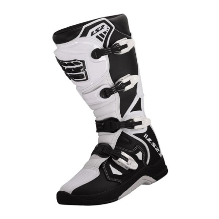 Cizme - Cizme Cross/Enduro LS2 Raptor, marime 43, culoare negru/alb