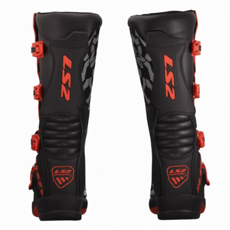Cizme Cross/Enduro LS2 Raptor,marime 45, rosii [1]