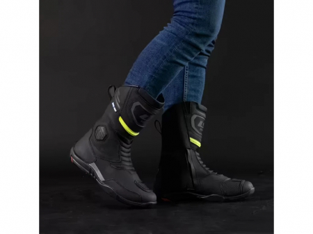 Cizme moto inalte LS2 GOBY MAN BOOTS WP, marime 45, culoare negru [6]