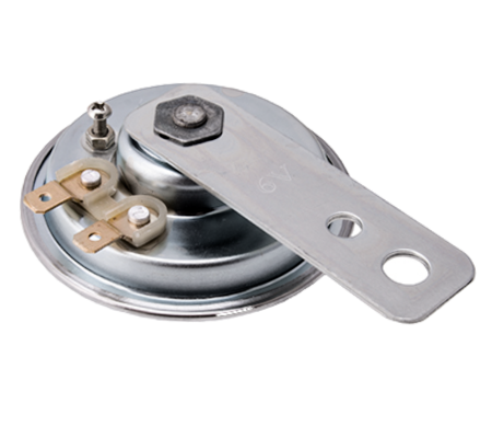 Claxon cromat, 6V [1]