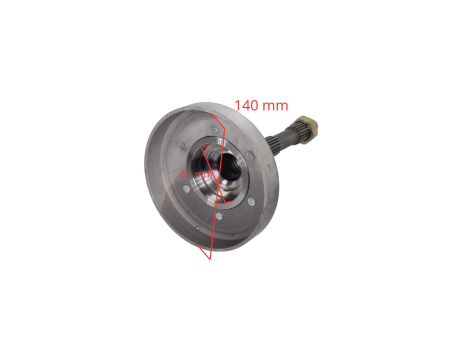 Clopot ambreiaj Atv Cf Moto, 500/600 CFORCE UFORCE X5 X6 0180-053000 [2]