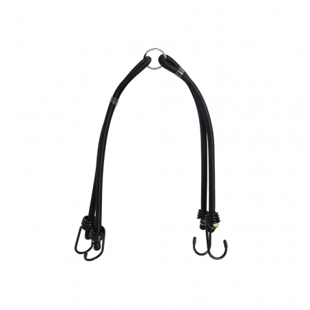 Transport & Depozitare - Coarda Oxford elastica, culoare negru, 4 carlige