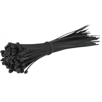Suspensie Cadru - Colier plastic (100 buc) 100X2.5 negru