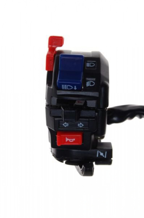 Comanda bloc de lumini, semnalizari, claxon, levier soc Atv 250, lungime cablu 580mm [1]