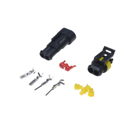 Conectori / Cablaje - Conector electric impermeabil cu 2 pini