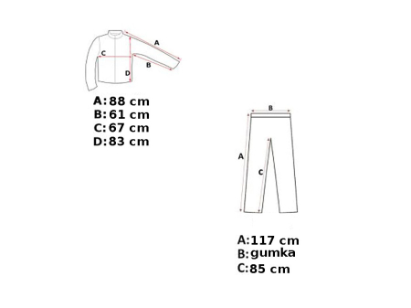 Set pantaloni si geaca de ploaie, culoare negru, marime 2XL [1]