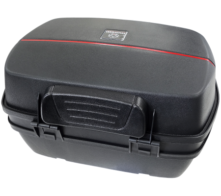 Cutii / Genti - Cutie bagaje (top case), MR-688, 32l, culoare negru, reflector rosu