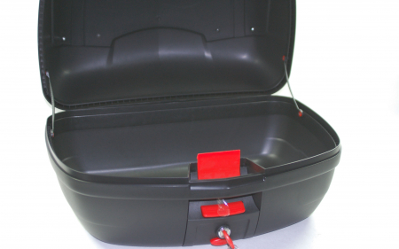 Cutie cu suport MR-889, 46 L, culoare negru lucios, reflector rosu [1]