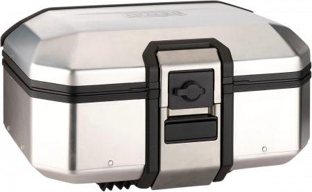 Cutie laterala dreapta moto, Kenai by Moose Racing, 36l, culoare argintiu [1]