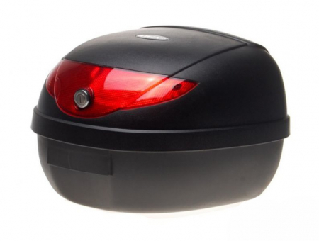 Cutii / Genti - Cutie si 2 suporti, 41.5x41.5x28.5, 24 L, culoare negru