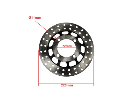 Disc frana fata ATV 500/800 CFMOTO CFORCE UFORCE X5 X6 9010-080001 [1]