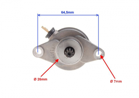 Electromotor 2T, 9 dinti [1]