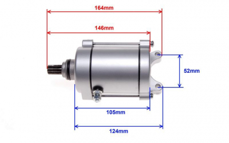 Electromotor ATV 200, 11 dinti [1]