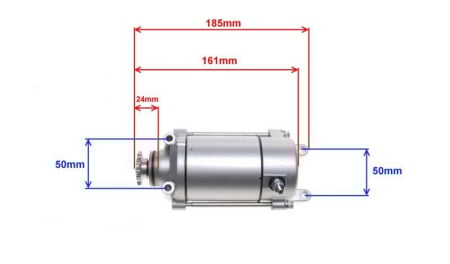 Electromotor Kingway Chopper 150/250, 13 dinti [1]