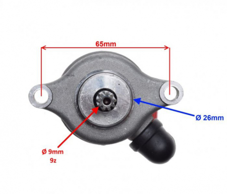 Electromotor Yamaha X-Max 125, 9 dinti [1]