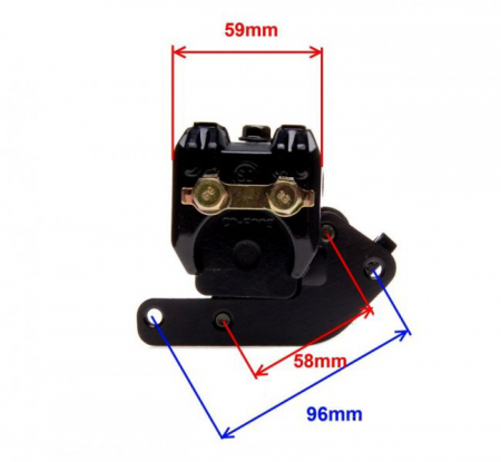 Etrier frana spate  Atv 200 [1]