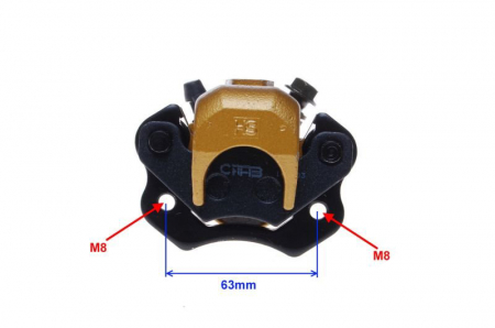Etrier si placute frana spate Atv 110/125 cc [1]