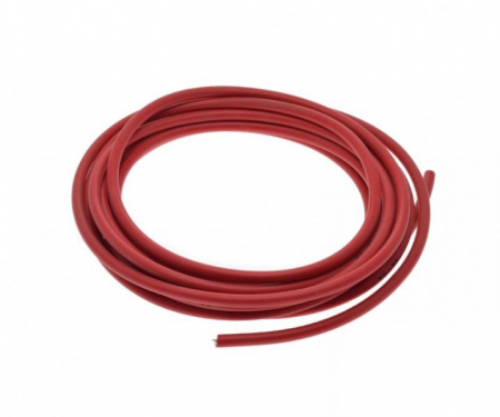 Pipe / fisa bujii - Fija bujie, rola de 5 metri, culoare rosu, grosime Ø5mm