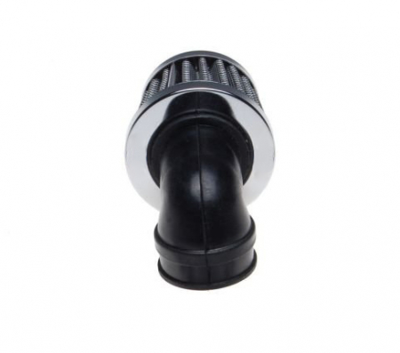 Filtru aer sport conic KM102M3, d.35mm, cot 90', cromat [2]