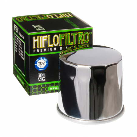 Filtre - Filtru Ulei HF138C Crom Hiflofiltro Aprilia , Kawasaki , Arctic Cat, Kymco, Suzuki