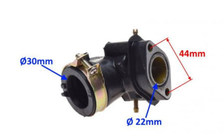Flansa admisie GY6 125 cc 4t maxon [1]