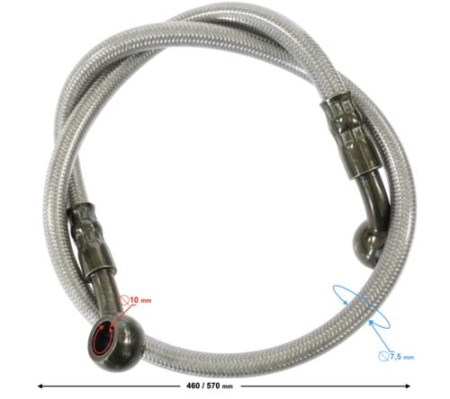 Furtune hidraulice - Furtun hidraulic frana 50-55 cm