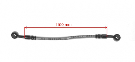 Furtun hidraulic frana L=1200mm, atv 200 [2]