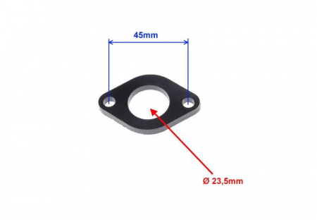 Garnitura flansa admisie carburator, interior 23.5mm [1]