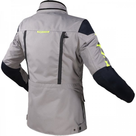 Geaca moto/atv Lady LS2 Metropolis EVO, titanium/galben, marime S [1]
