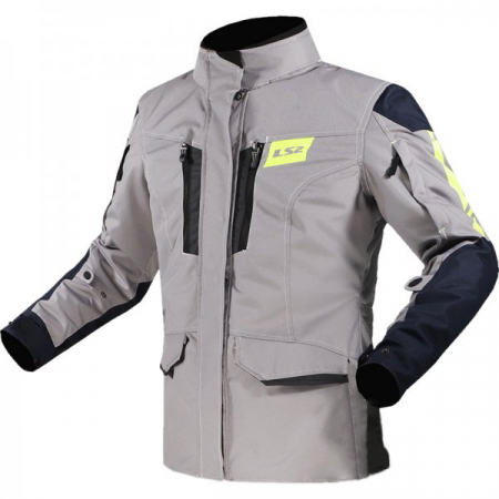 Echipament Strada - Geaca moto/atv Lady LS2 Metropolis EVO, titanium/galben, marime L