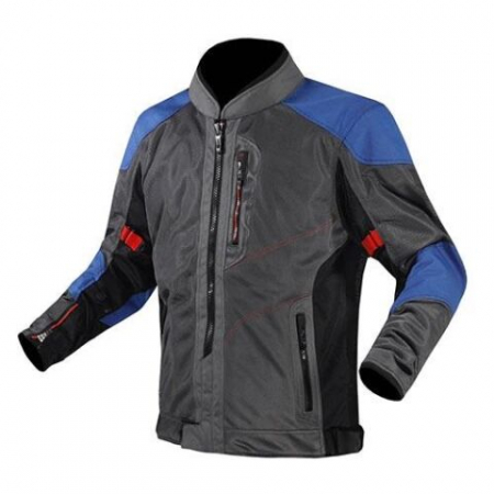 Echipament Strada - Geaca moto LS2 Alba, culoare gri/albastru, marime M